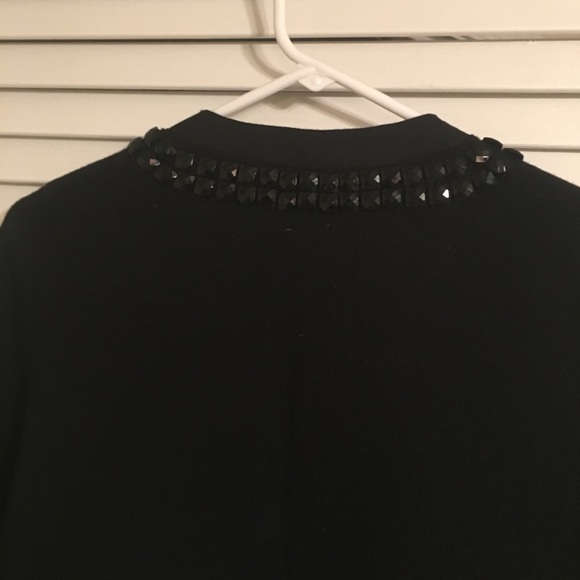 Tory Burch Jeweled Wool Cardigan - Picture 6 of 6